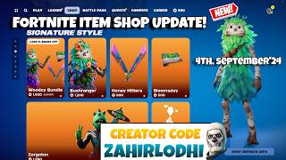 Fortnite Item Shop Update 4th September 2024 CH5 S4 [upl. by Ahsea]