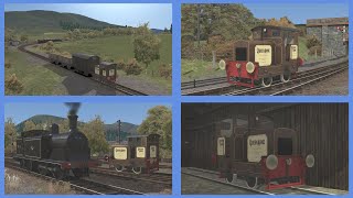 Train Simulator 2022  Ruston 48DS on the Crabenmore Branch  Shunting at Crabenmore Distillery [upl. by Delanie]