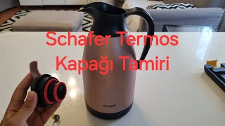 Schafer Termos Kapağı Tamiri  Schafer thermos vacuum Bottle Cover Repair [upl. by Rennie604]