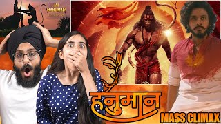 HANUMAN MASS CLIMAX SCENE REACTION  Prasanth Varma  Teja Sajja  Parbrahm Singh [upl. by Marcoux]