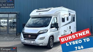 Burstner Lyseo TD 744 Motorhome for sale at Camper UK [upl. by Aicilanna]