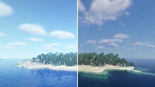 OPAL Shaders VS Bliss Shaders [upl. by Johnsson579]