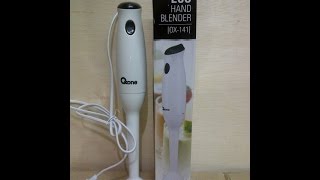 Hand Blender Oxone Ox141 unboxing [upl. by Aissila800]