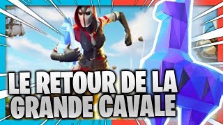 FORTNITE LE RETOUR DE LA GRANDE CAVALE  TOP 1 VICTOIRE ROYALE RÉUSSI [upl. by Lesley728]