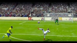 Zlatan Ibrahimovic  Bicycle goal in FIFA [upl. by Akiemahs]