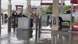 St Lucie County residents stock up on gas water ahead of Hurricane Milton [upl. by Znarf]