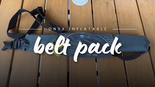 Stay Safe on the Water Onyx M16 Manual Inflatable Belt Pack 🌊💦 [upl. by Arlie]