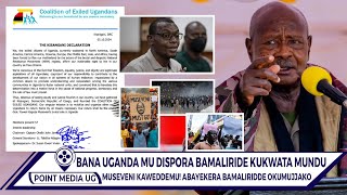 MUSEVENI JIWUNYE ABAYEKERA BANA UGANDA MU BUWUNGANGUSSE BAMALIRIDDE OKUKWATA EMUNDU OKUJJAKO M7 [upl. by Ahterahs]