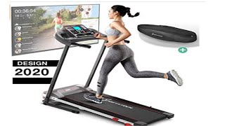 Sportstech F10 treadmill model 2020 German Quality Brand  Video Events amp Multiplayer App [upl. by Anahsor]