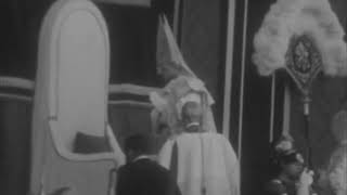 Images from the Coronation Mass of Pope Paul VI [upl. by Ashelman]