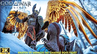 Kratos Vs Vanadis No Damage Boss FIght  God Of War Ragnarok  GMGOW NG godofwarragnarok [upl. by Sternberg285]