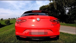 Alfa Romeo Stelvio 2019 rear lightsRücklichter 4K [upl. by Ynetsed359]