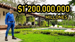 🤑ESPECTACULAR FINCA para la venta en COLOMBIA SANTA ELENA CERRITO con piscina y cultivos FRUTALES [upl. by Tara615]