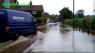 Floods in Lambley 06 July 2012 [upl. by Norvil]