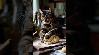 CAT COOKING FOOD  food catfood cookingfood catfood wildlife voniceula [upl. by Aninaig]