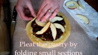 How to make a Mincemeat amp Apple Galette [upl. by Waite]