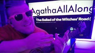 The Ballad Of The Witches Road  Agatha All Along Guitar Tutorial Beginner Lesson [upl. by Akkeber32]