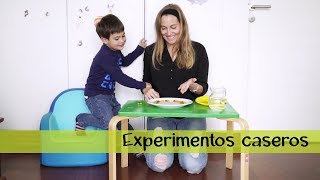 Experimentos Caseros para hacer con niños pequeños [upl. by Nhor]