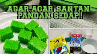 AGAR AGAR SANTAN PANDAN [upl. by Suiratnauq]