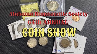 Alabama Numismatic Society 64th Annual Coin Show Review [upl. by Yaya]