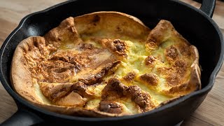 Dutch Baby Pancakes  Dished Shorts [upl. by Sidwel]