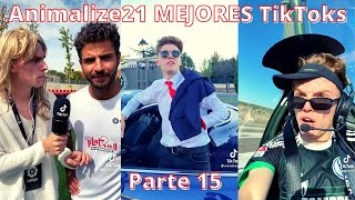 Animalize21😂 MEJORES TikToks  Parte 15 si te ríes pierdes [upl. by Meean687]