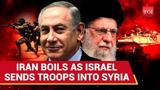 Tehran Roars As Israel Sends Troops Into Syria Abducts Iranian Official  Watch [upl. by Adivad904]