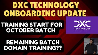 Dxc technology onboarding update Dxc technology training news dxctechnology [upl. by Rettuc]