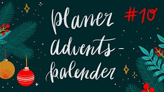 Türchen 10  Planeradventskalender 2019  Media Journal  penandalex [upl. by Mccord748]