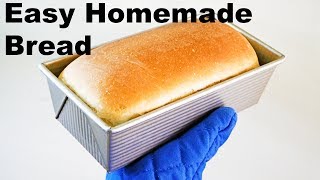 How to make Homemade Bread  EASY Recipe [upl. by Bello799]