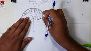 Hindi Projection of line  if locus is equidistant  solving problem 6 [upl. by Etennaej]