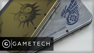 New 3DS XL Unboxing  Zelda amp Monster Hunter Limited Editions  GameTech [upl. by Ybot524]