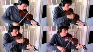 Doraemon no uta Opening theme 4 violins [upl. by Mossolb286]