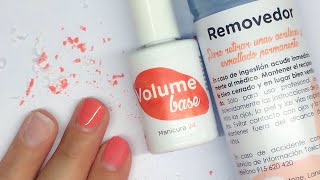 Qué tal se retira la Volume Base con Removedor  Review Manicura24 [upl. by Duax]