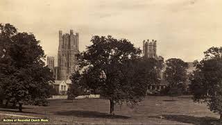 BBC Choral Evensong Ely Cathedral 1957 Michael Howard [upl. by Yedorb937]