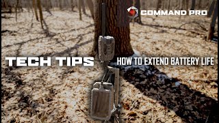 COMMAND PRO TECH TIP  How To Extend Battery Life on Your Stealth Cam Cellular Camera [upl. by Eigna167]