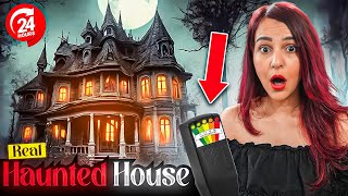 We LIVED in a REAL HAUNTED HOUSE for 24 HOURS 😨 GHOST VIDEOPROOF [upl. by Dyrrej856]