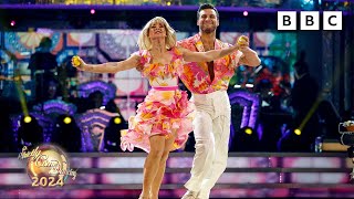 Sarah Hadland and Vito Coppola Samba to Do It Again by Rafaella Carra ✨ BBC Strictly 2024 [upl. by Rehpinnej]