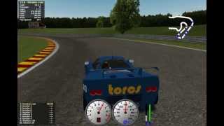 TORCS gameplay car6trb1 versus all on Road Tracks  Wheel 1 [upl. by Shinberg]