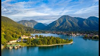 Schliersee to Tegernsee Walk Part 4 Munich Germany  München Deutschland  4K HDR [upl. by Enilehcim]