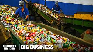 Why The US Loses 800M A Year In Unrecycled Aluminum Cans  Big Business  Business Insider [upl. by Asyla]