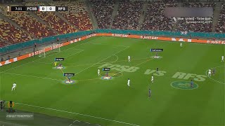 FCSB vs RFS 41 Europa League Goals and Highlights [upl. by Esalb856]