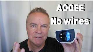 AOQEE OUTDOOR 2K SOLAR SECURITY CAMERA REVIEW [upl. by Oiralih]