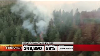 Firefighter Killed While Battling The Mendocino Complex Fire [upl. by Ecurb766]