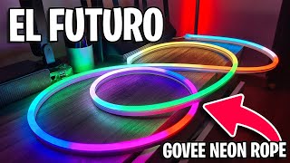 🔴 El Futuro de las TIRAS LED  Govee Neon Rope  Mejor que Philips Hue [upl. by Xylia]