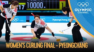 KOR v SWE Gold Medal Game  Womens Curling  PyeongChang 2018 Replays [upl. by Yruoc379]