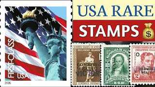 Most Expensive Stamps USA  Part 12  USA Rare Stamps Worth Money [upl. by Beckman630]