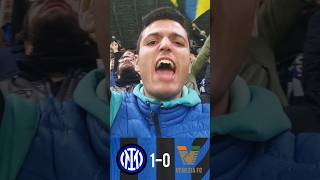 INTERVENEZIA 10  LIVE REACTION inter intervenezia seriea livereaction calcio shorts [upl. by Kassity]