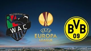 live  Wolfsberger AC – Dortmund UEFA Europa League 3172015 [upl. by Aman]