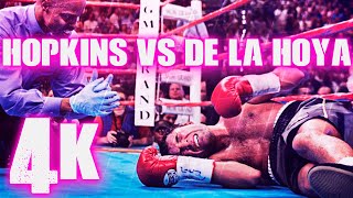 Bernard Hopkins vs Oscar De La Hoya Highlights 4K [upl. by Sanfo]